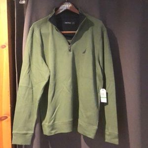 New Nautica quarter zip (L)